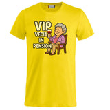 T-Shirt Personalizzabile “VIP Vecia in Pension” – Personalizzabile con Nome – PS 27431-A-147