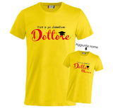 T-Shirt Laurea "Chiamatemi Dottore" Personalizzabile  – Idea regalo – PS 27431-A-150