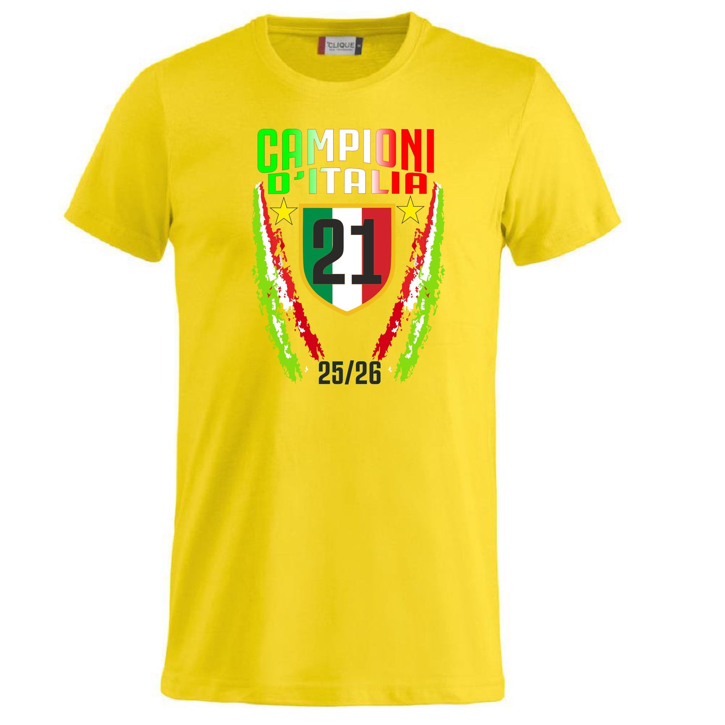 T-Shirt Inter Campione d’Italia 2025/2026 – Seconda Stella 21 Scudetti – PS 27431-A040 INT