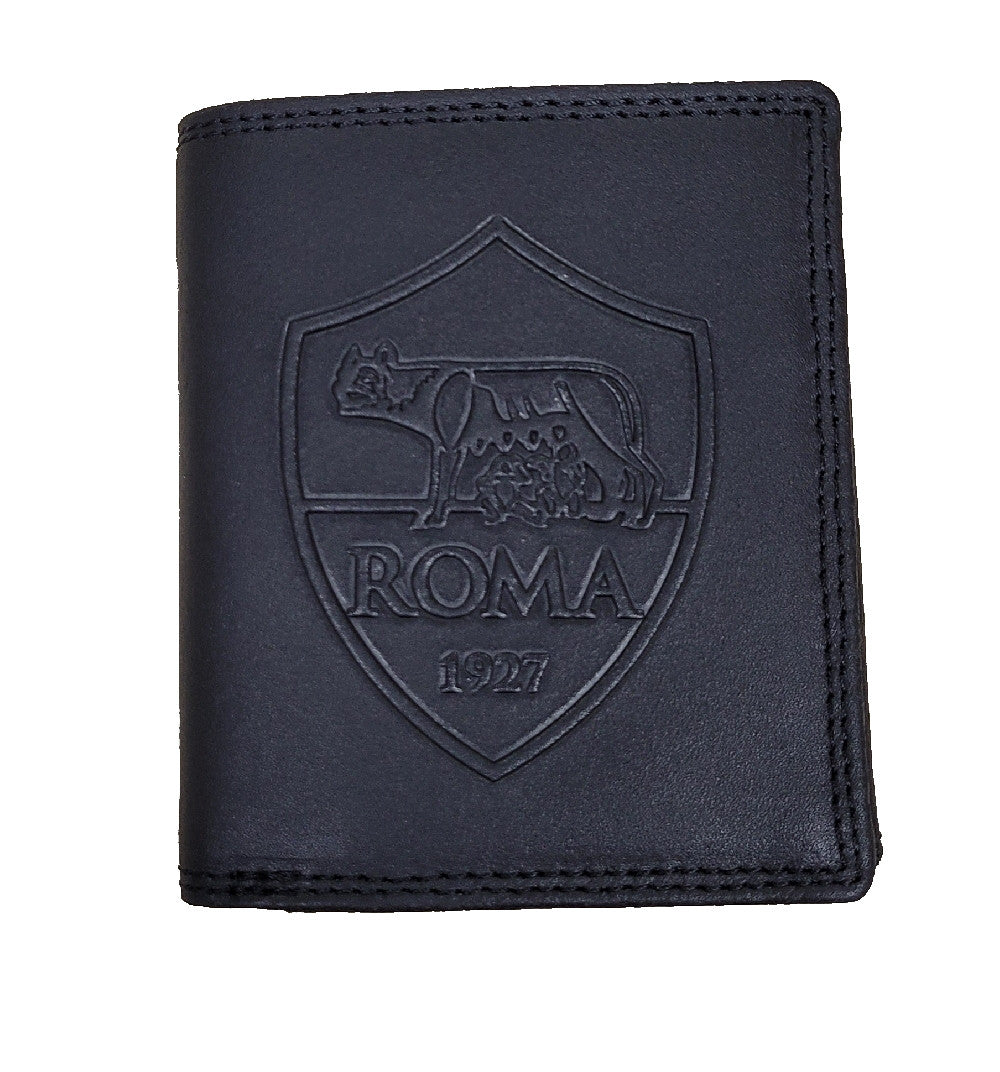 Portafoglio Verticale Uomo in Pelle – Prodotto Ufficiale AS Roma Modello 161809 – Cod. PS 11073