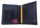 Portafoglio Verticale Uomo in Pelle – Prodotto Ufficiale AS Roma Modello 161809 – Cod. PS 11073