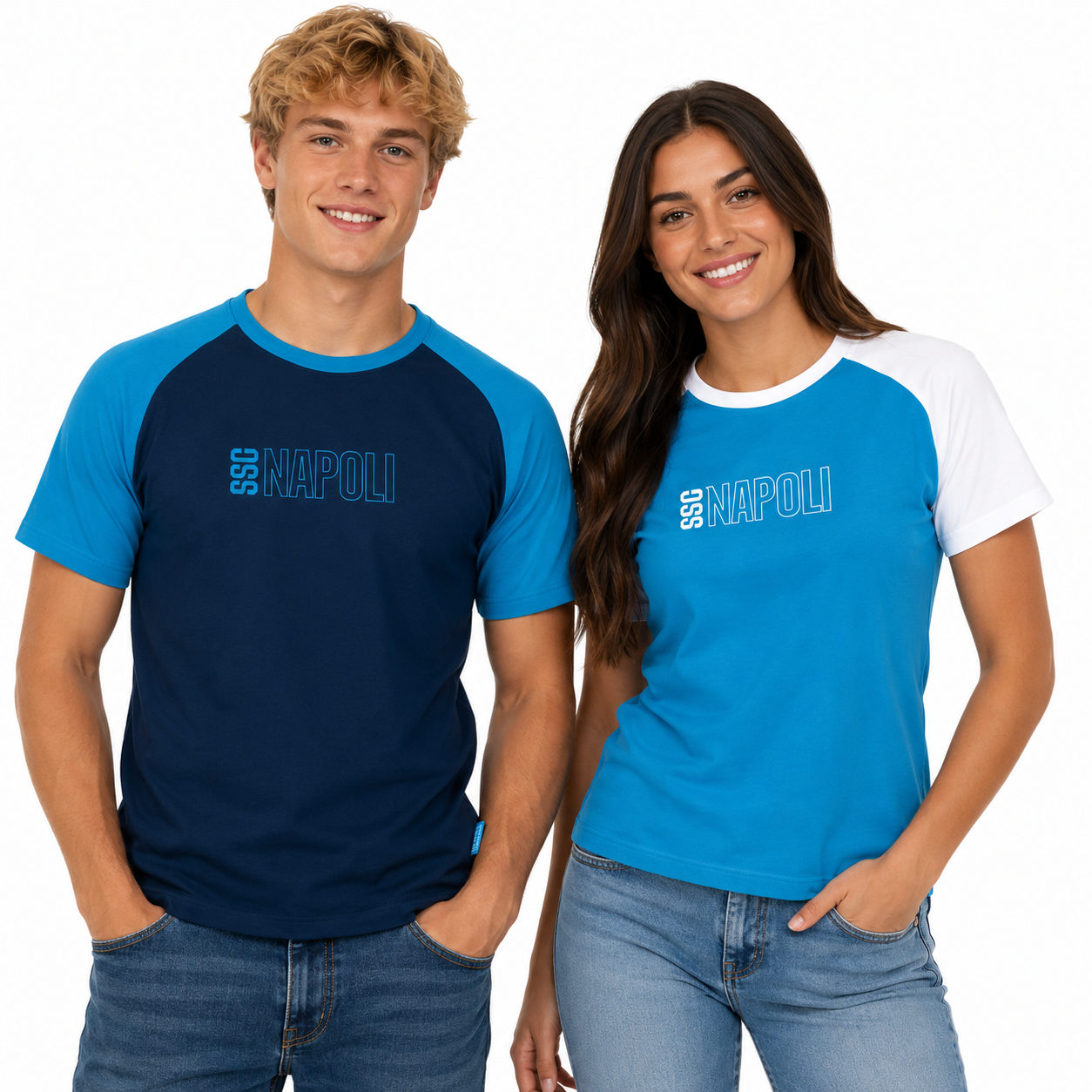 T-Shirt SSC NAPOLI in Cotone – Prodotto Ufficiale SSCNAPOLI Cod. PS 09961
