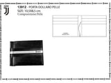Porta Dollaro Uomo in Pelle – Prodotto Ufficiale Juventus FC Linea JJ – Cod. PS 11265