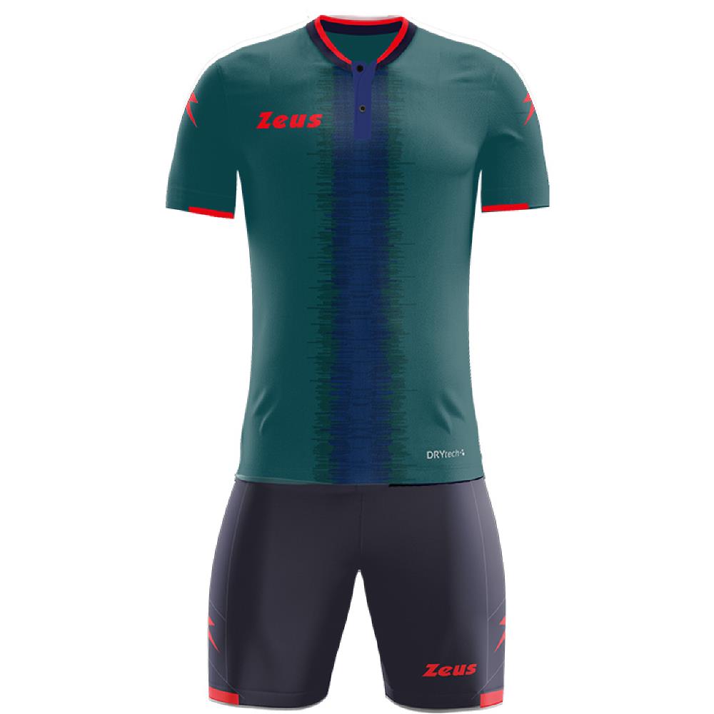 Completo Calcio Zeus Kit Perseo – Maglia Manica Corta Slim Fit PS 12817
