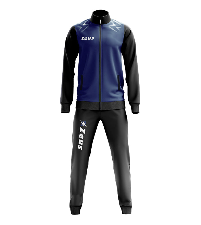 Tuta Zeus Easy – Tuta Sportiva Relax con Giacca e Pantalone – Personalizzabile Cod. 31600-BS