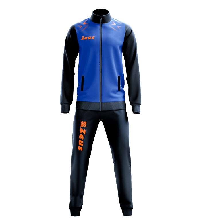 Tuta Zeus Easy – Tuta Sportiva Relax con Giacca e Pantalone – Personalizzabile Cod. 31600-BS