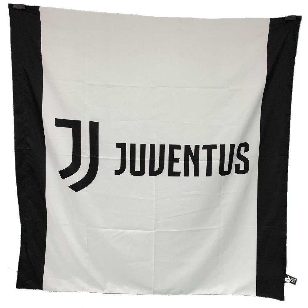Bandiera Gigante Juventus JJ – 145 × 145 cm Prodotto Ufficiale Juventus FC Cod. PS 12028