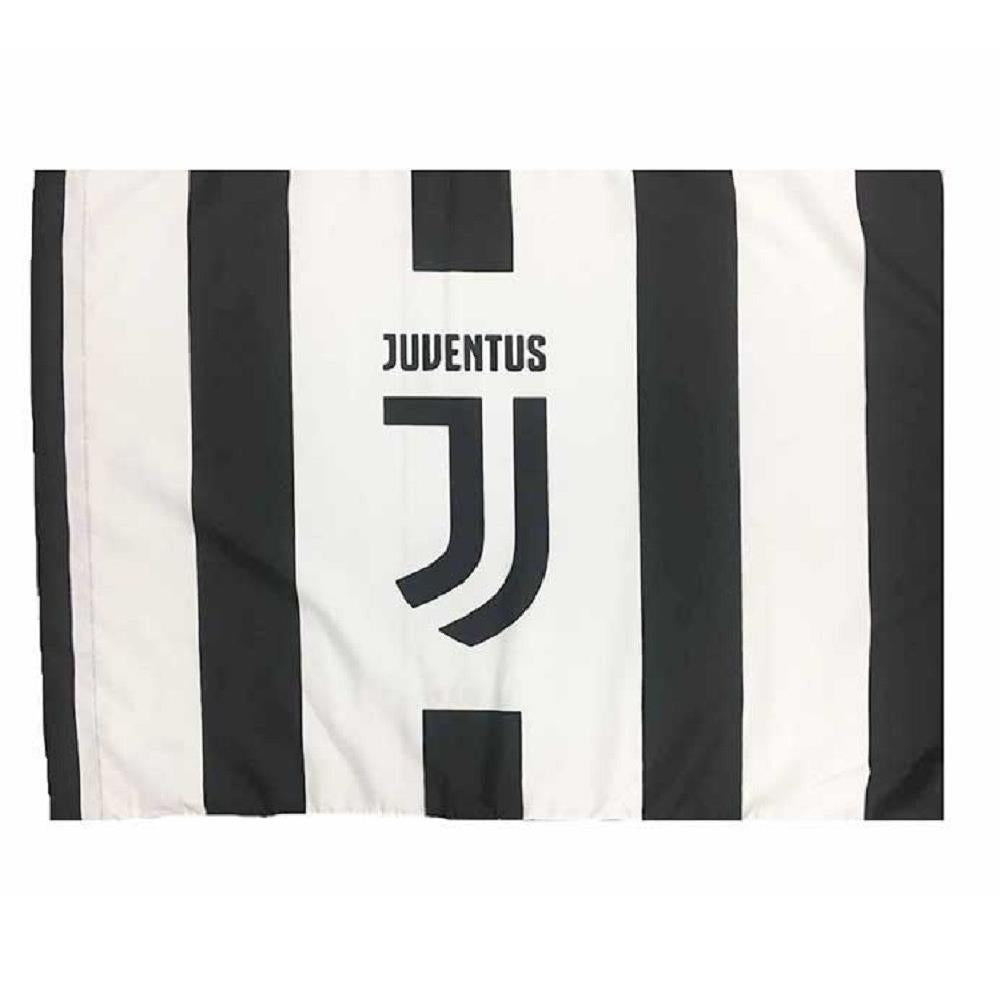 Bandiera Juventus JJ Bianconera a Righe – 35 x 60 cm Prodotto Ufficiale Juventus FC PS 12031