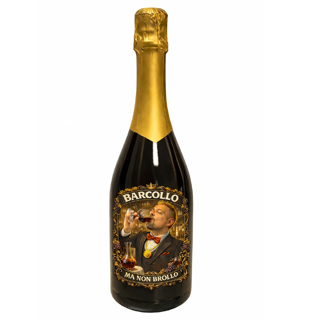 Bottiglia di Prosecco Personalizzabile con Adesivo DTF UV PS 12058 PRS