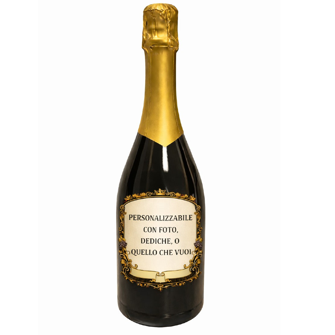 Bottiglia di Prosecco Personalizzabile con Adesivo DTF UV PS 12058 PRS