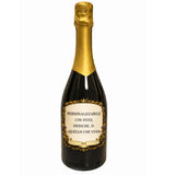 Bottiglia di Prosecco Personalizzabile con Adesivo DTF UV PS 12058 PRS