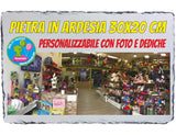 Cornice in Pietra Ardesia Rettangolare – Gadget Personalizzato 30×20 cm PS 12921