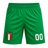 Pantaloncini Calcio Italia Calcio Personalizzabili con Numero – PS 37867-001