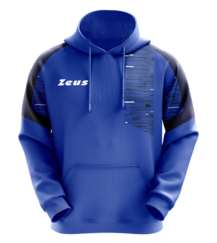 Felpa Zeus Glitch con Cappuccio Personalizzabile – Con Loghi o Scritte – Cod. 31597-BS