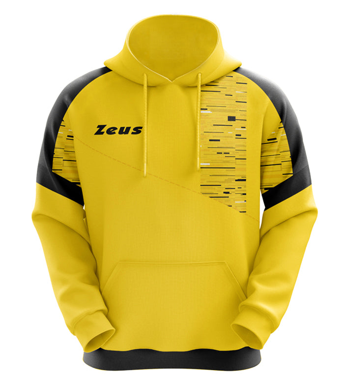 Felpa Zeus Glitch con Cappuccio Personalizzabile – Con Loghi o Scritte – Cod. 31597-BS