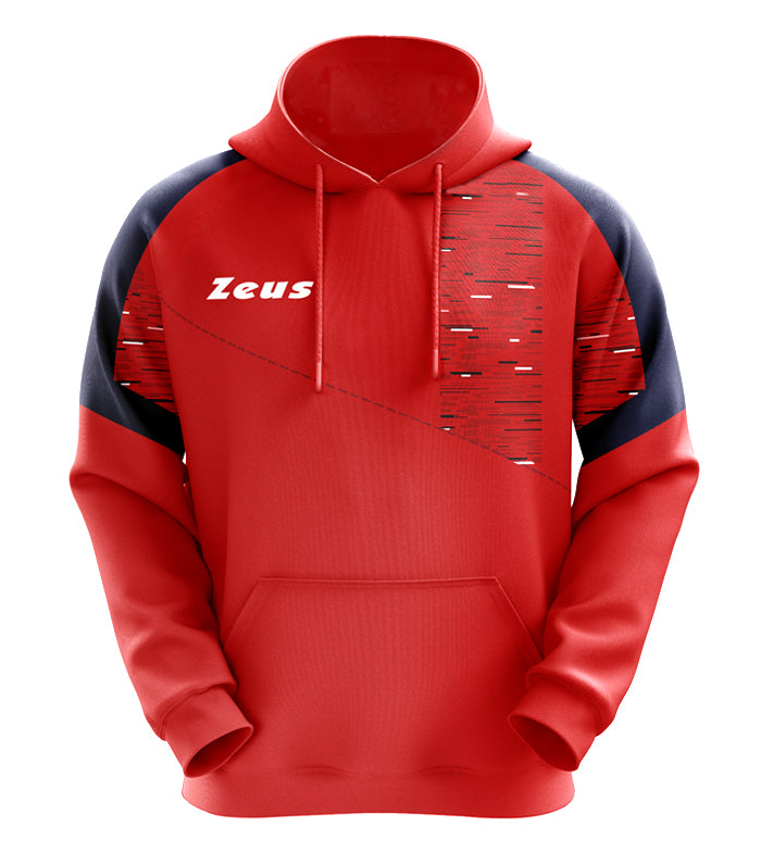 Felpa Zeus Glitch con Cappuccio Personalizzabile – Con Loghi o Scritte – Cod. 31597-BS