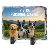 Cornice in Pietra Ardesia Rettangolare – Gadget Personalizzato 15×20 cm PS 14980