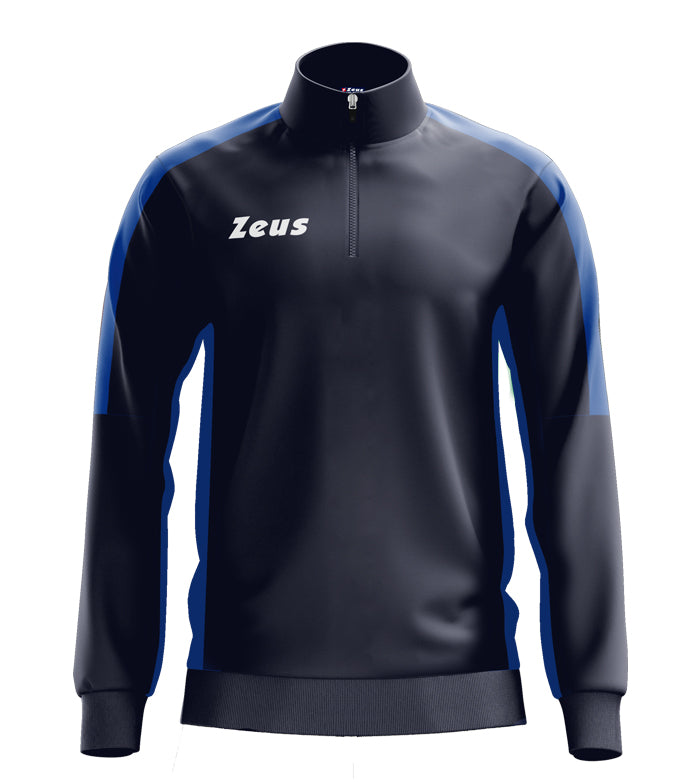 Felpa Zeus Train Start Personalizzabile con Loghi, Ricami e Stampe – Mezza Zip – PS 31601-BS