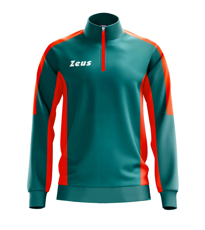 Felpa Zeus Train Start Personalizzabile con Loghi, Ricami e Stampe – Mezza Zip – PS 31601-BS