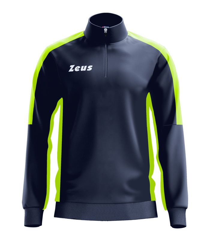 Felpa Zeus Train Start Personalizzabile con Loghi, Ricami e Stampe – Mezza Zip – PS 31601-BS