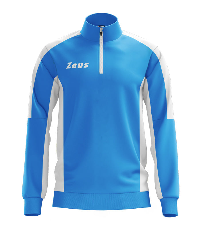 Felpa Zeus Train Start Personalizzabile con Loghi, Ricami e Stampe – Mezza Zip – PS 31601-BS