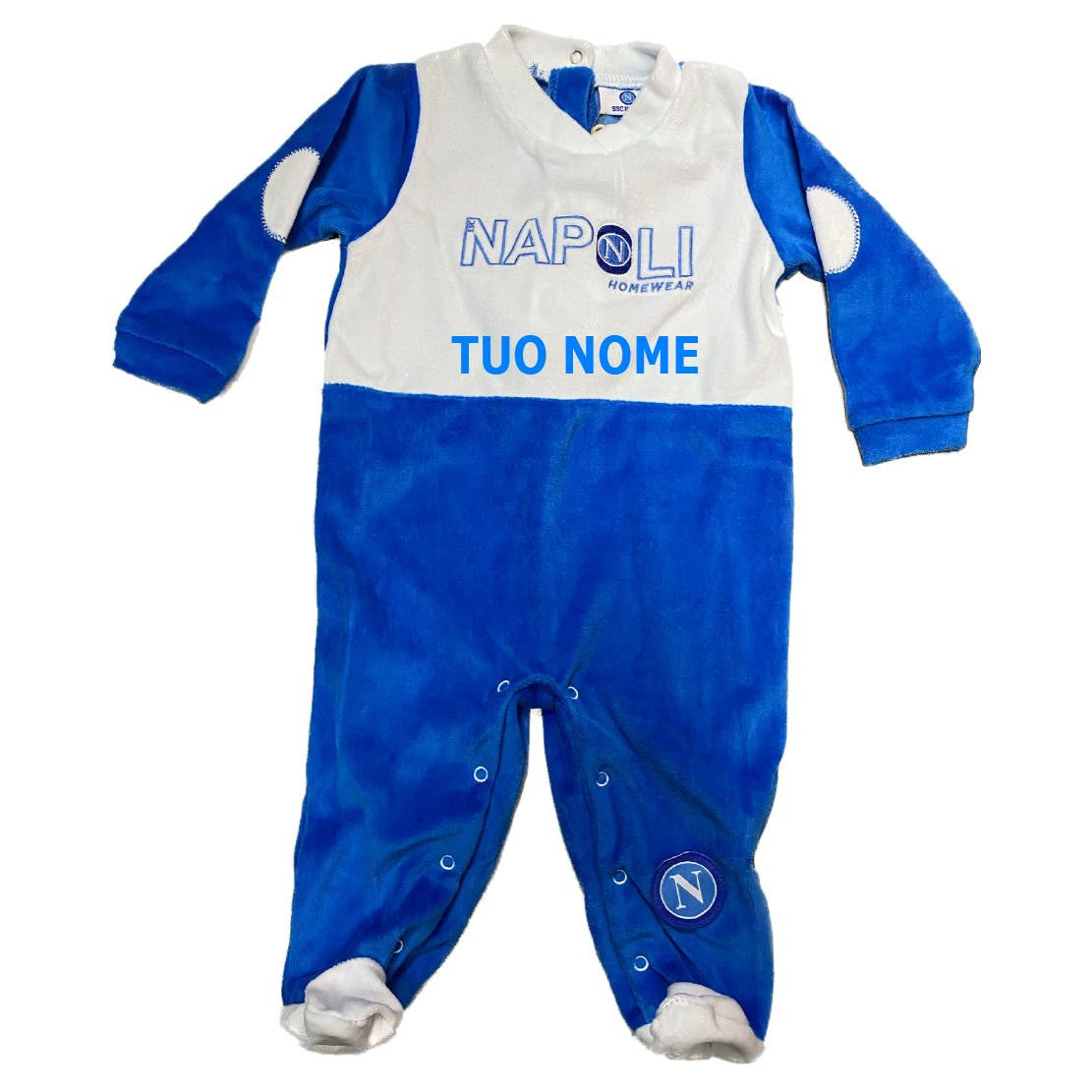 Tutina in Ciniglia SSC Napoli – Personalizzabile Con Ricamo TCN21 PS 13421