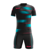 Completo Calcio Zeus Kit Kosmo – Maglia e Pantaloncino – Personalizzabile con Loghi, Nome e Numero PS 17300