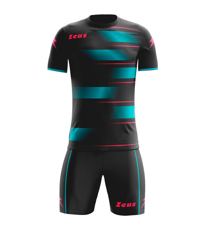 Completo Calcio Zeus Kit Kosmo – Maglia e Pantaloncino – Personalizzabile con Loghi, Nome e Numero PS 17300