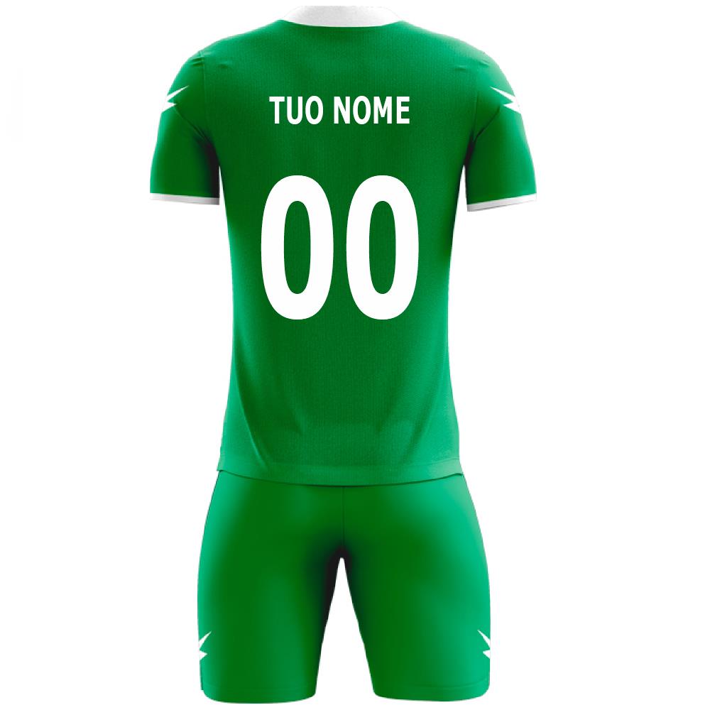 Completo Calcio Zeus Kit Kosmo – Maglia e Pantaloncino – Personalizzabile con Loghi, Nome e Numero PS 17300