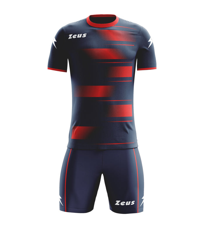 Completo Calcio Zeus Kit Kosmo – Maglia e Pantaloncino – Personalizzabile con Loghi, Nome e Numero PS 17300