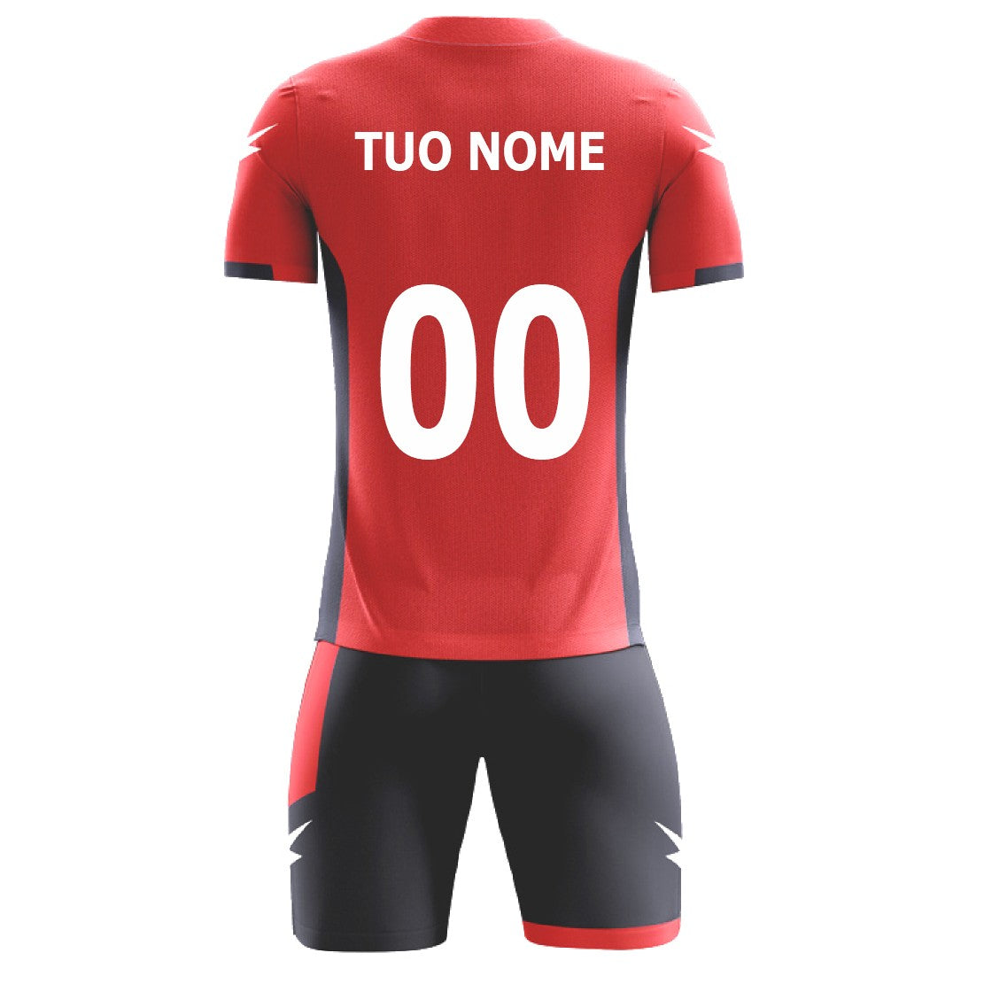 Completo Calcio Kit Zeus Glitch – Maglia e Pantaloncini Sportivi Personalizzabile – Cod. 12803 BS