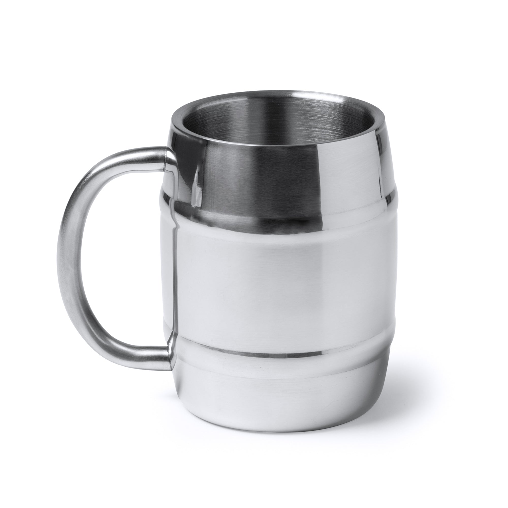 Boccale Birra Dunkel In Acciaio Inox 304 Doppia Parete 420 ml PS 00225