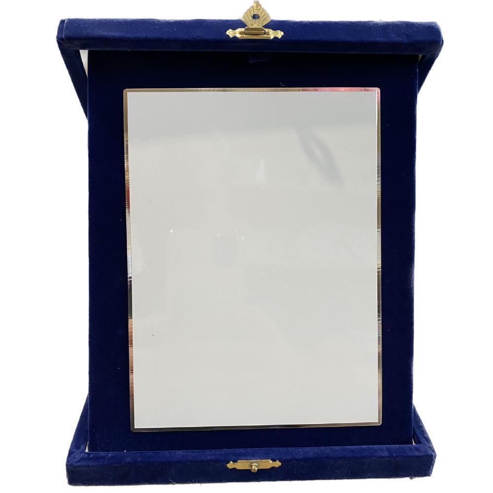 Targa Commemorativa Verticale Personalizzata 17 × 21 cm – Foto e Dediche – PS 14054