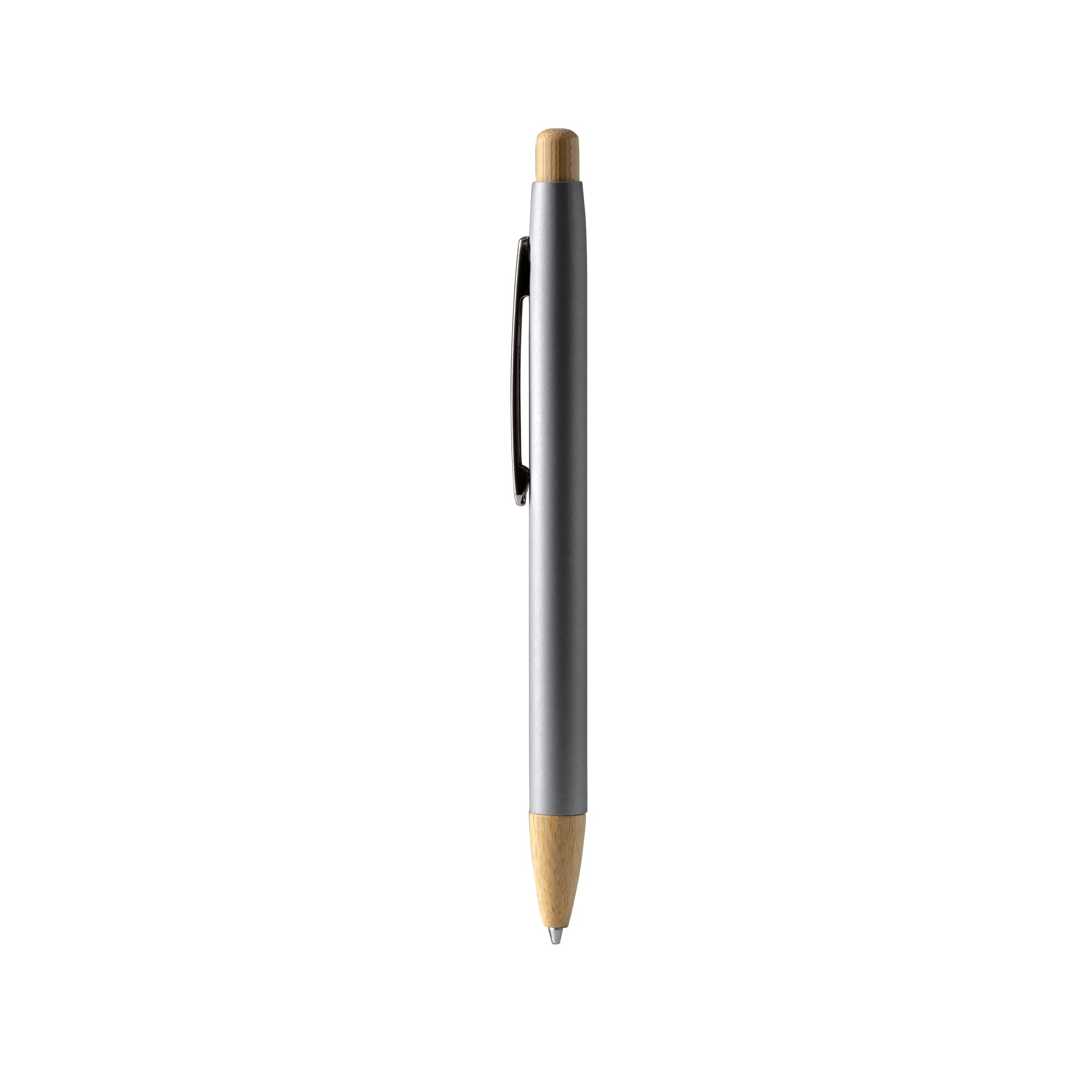Penna VERSO 1505 in Metallo con Dettagli in Bambù Personalizzabile – PS 04251 PRS
