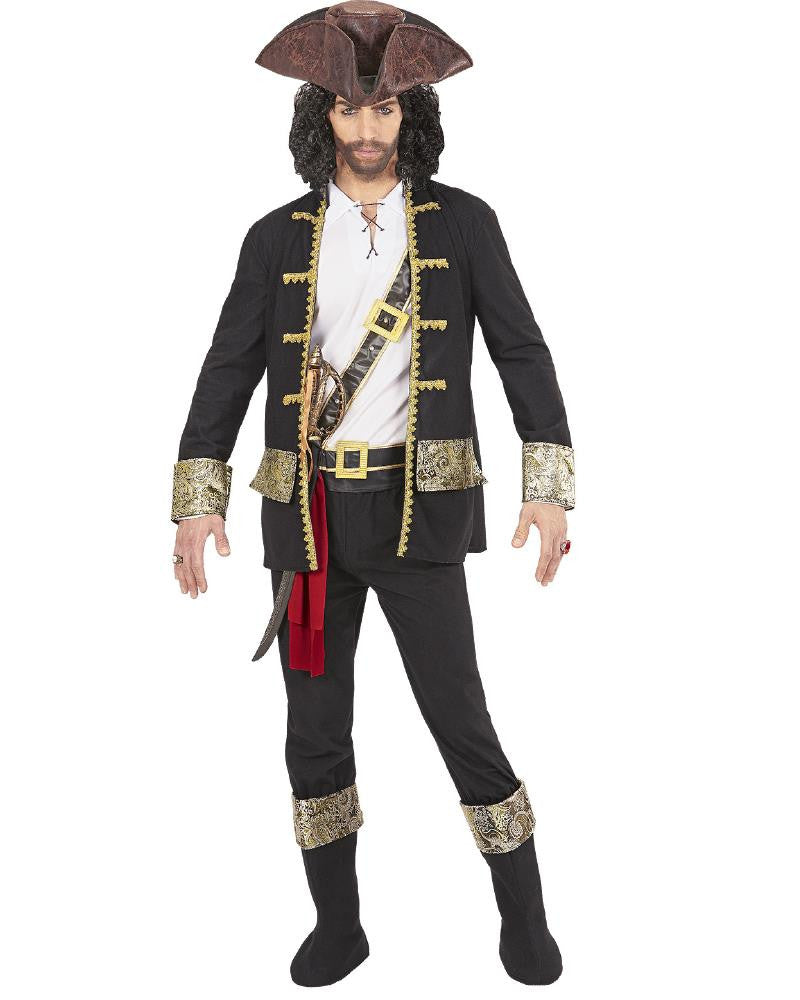 Costume di Carnevale Uomo Travestimento Capitano dei Pirati – PS 26264