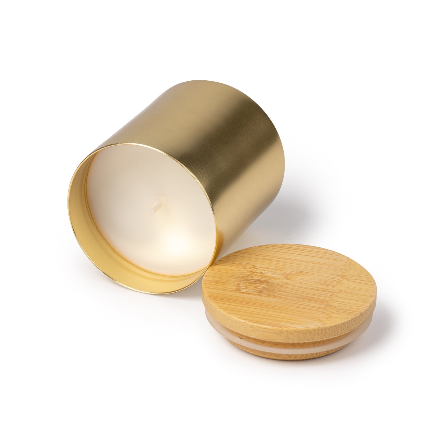 Candela Profumata MARIS 1597 Personalizzabile con Coperchio in Bambù – PS 39121