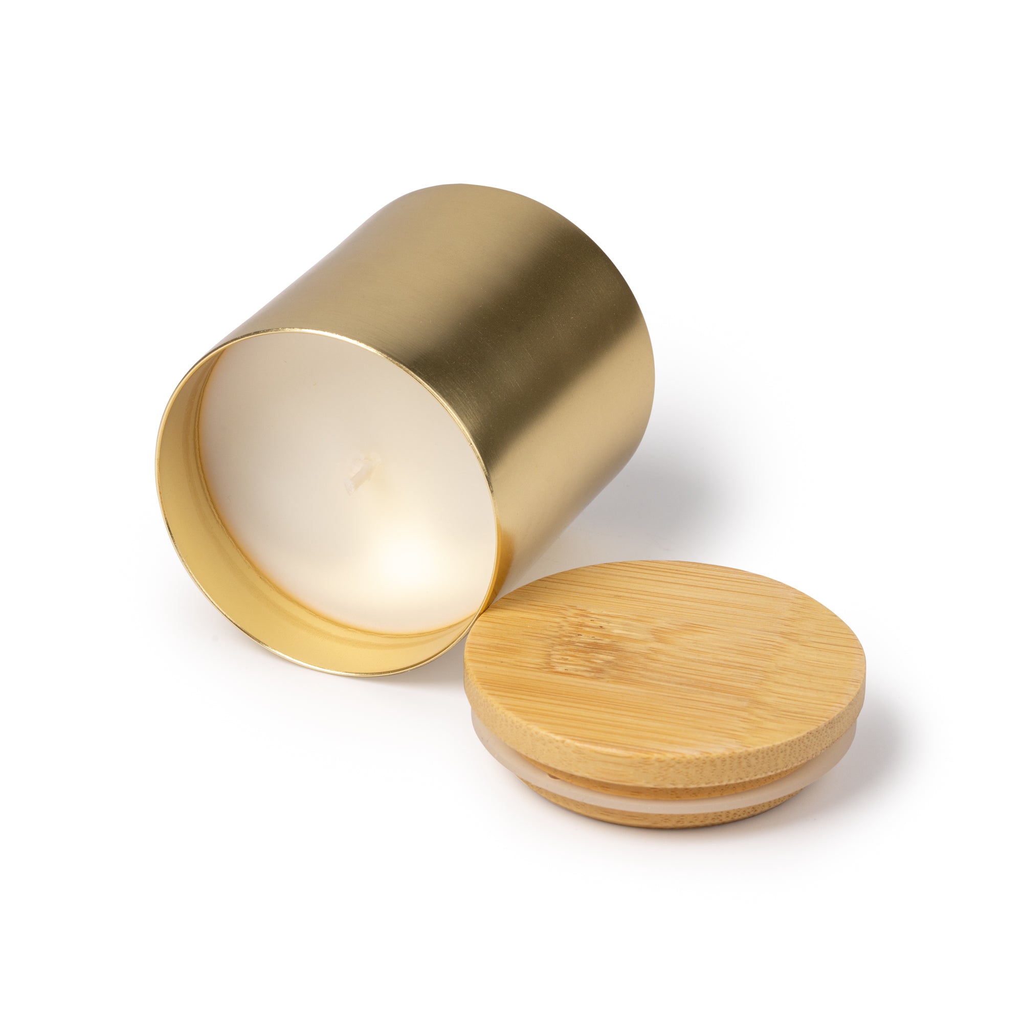 Candela Profumata MARIS 1597 Personalizzabile con Coperchio in Bambù – PS 39121