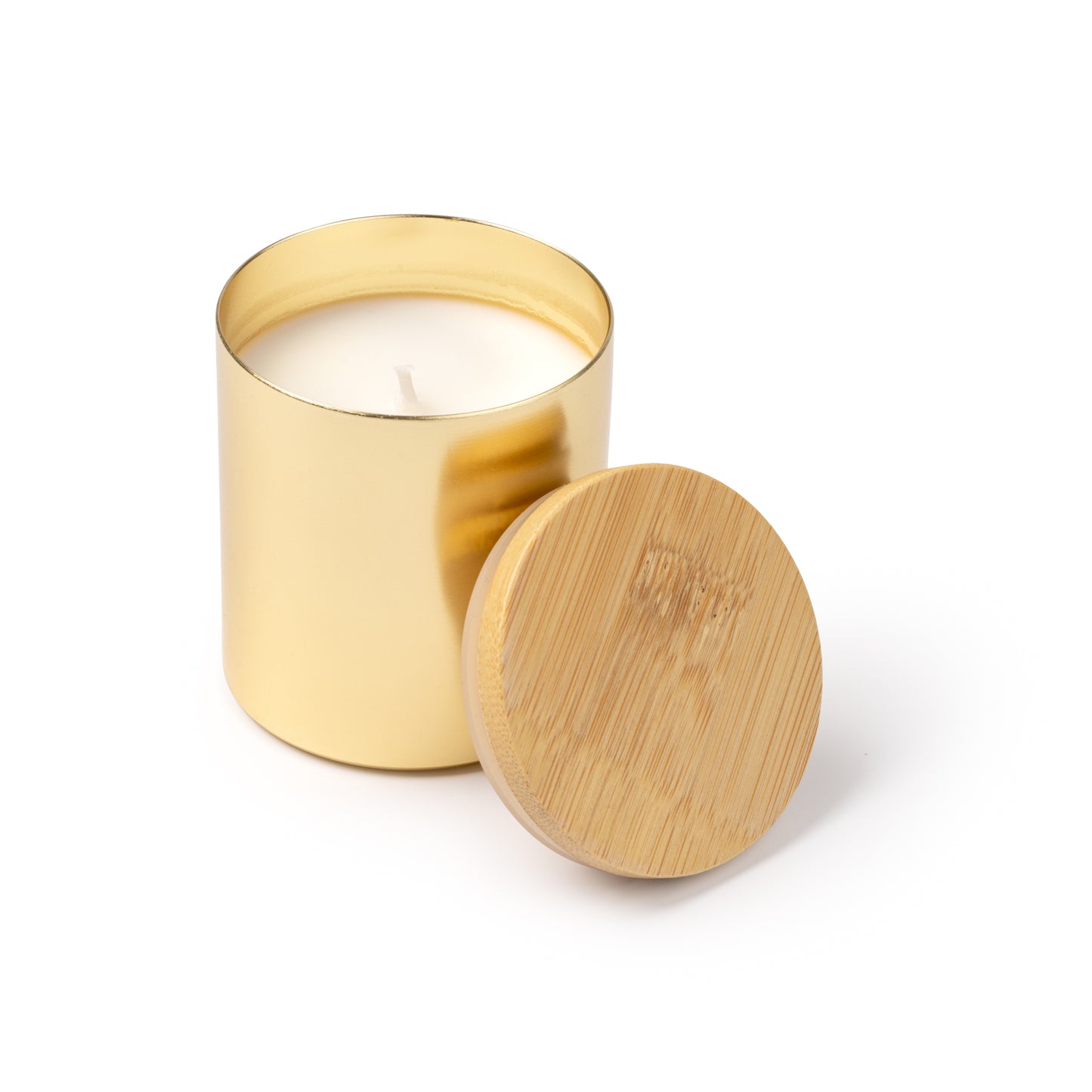 Candela Profumata MARIS 1597 Personalizzabile con Coperchio in Bambù – PS 39121