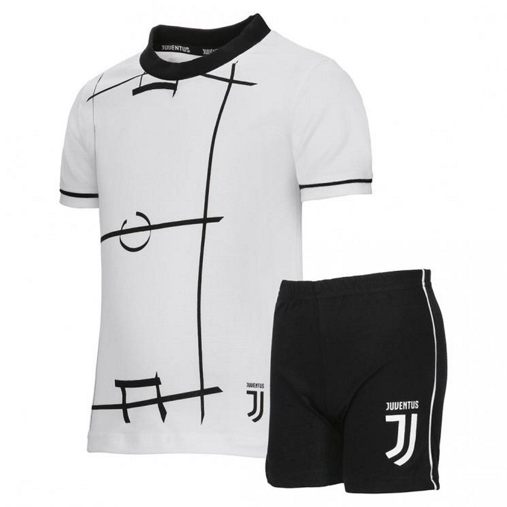 Pigiama Juventus Lungo Bambino – 100% Cotone Personalizzabile – PS 30089