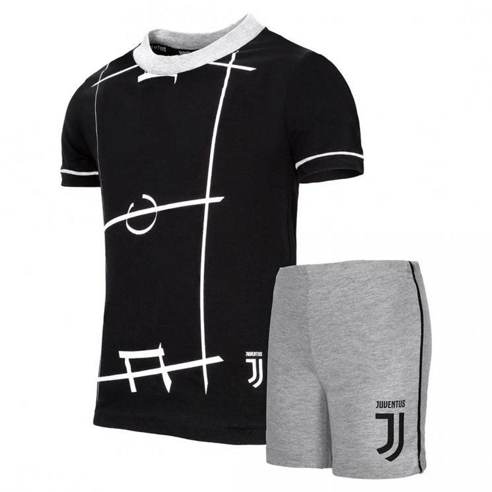 Pigiama Juventus Lungo Bambino – 100% Cotone Personalizzabile – PS 30089