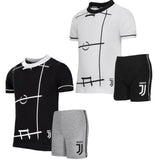Pigiama Juventus Lungo Bambino – 100% Cotone Personalizzabile – PS 30089