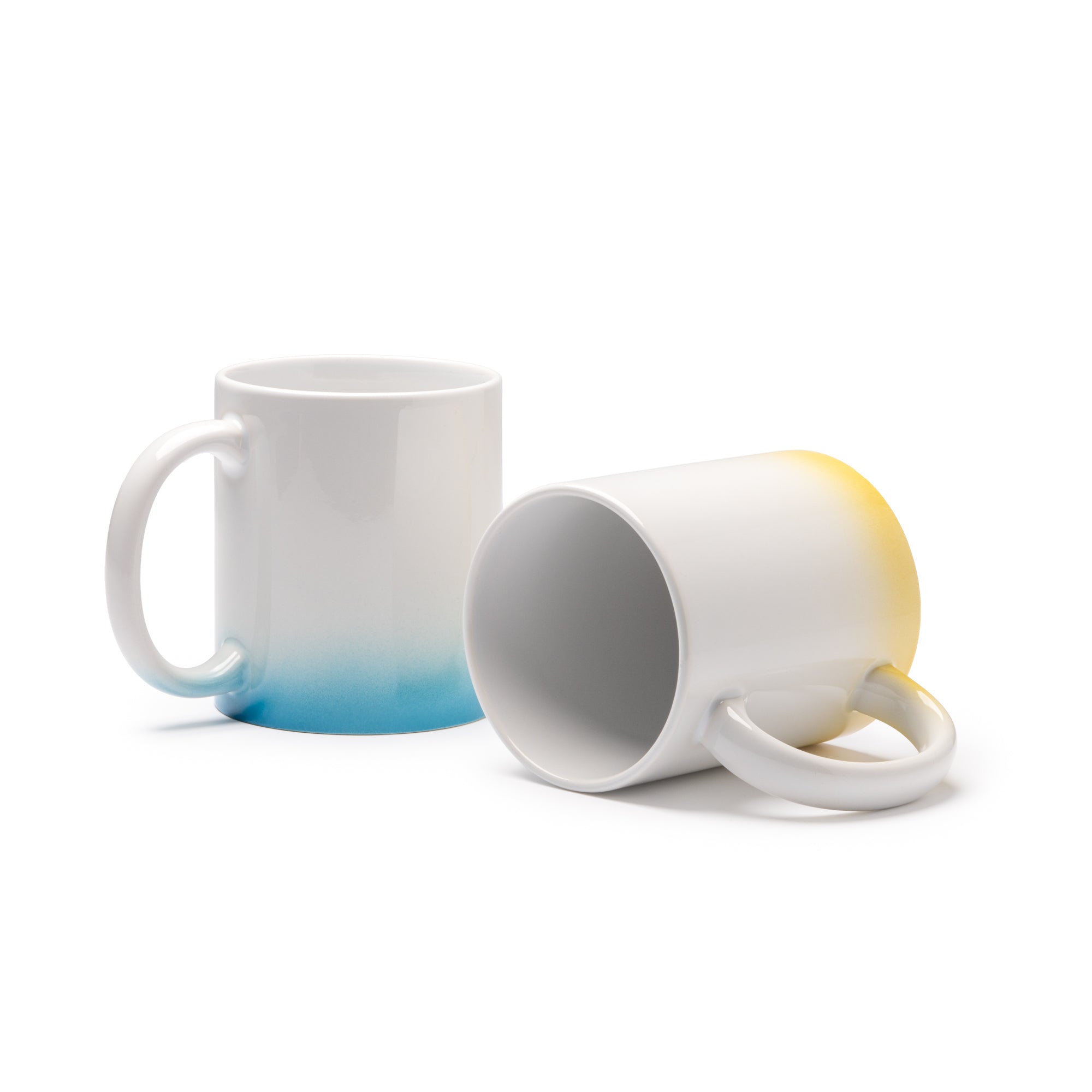 Tazza in Ceramica con Base Colorata Personalizzabile – Cod. PS 00496