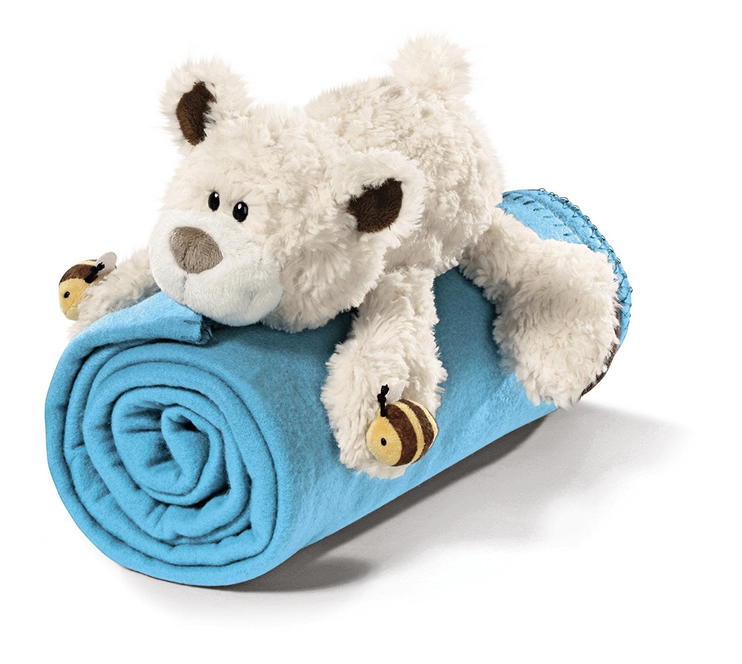 Peluche Orso con Coperta Plaid – Fleecedecke mit Bär 30 cm NICI PS 36979