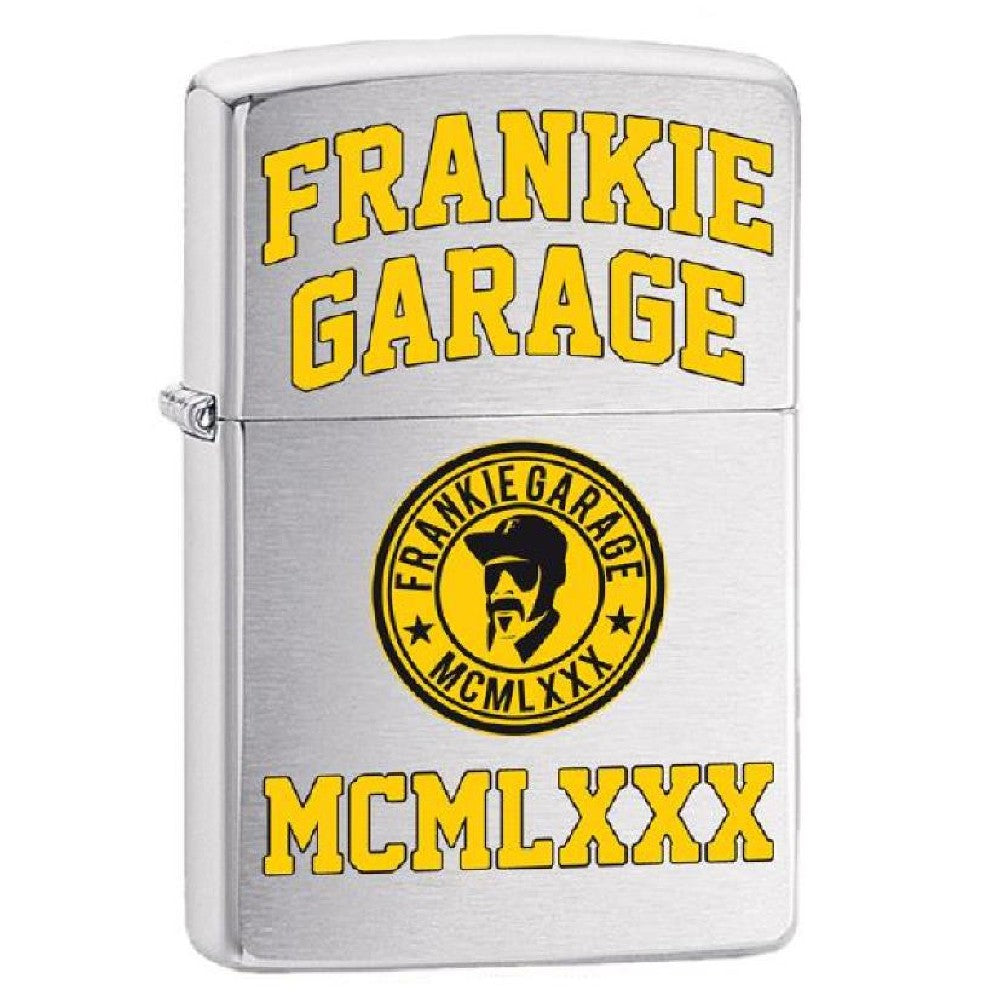 Accendino Zippo Frankie Garage MCMLXXX – Cromo Lucido – PS 18934