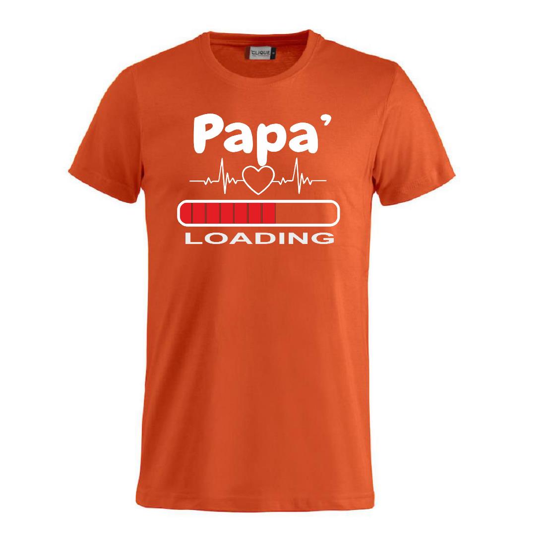 T-Shirt Personalizzabile Unisex “Papà loading...” – Festa del papà – PS 27431-A055