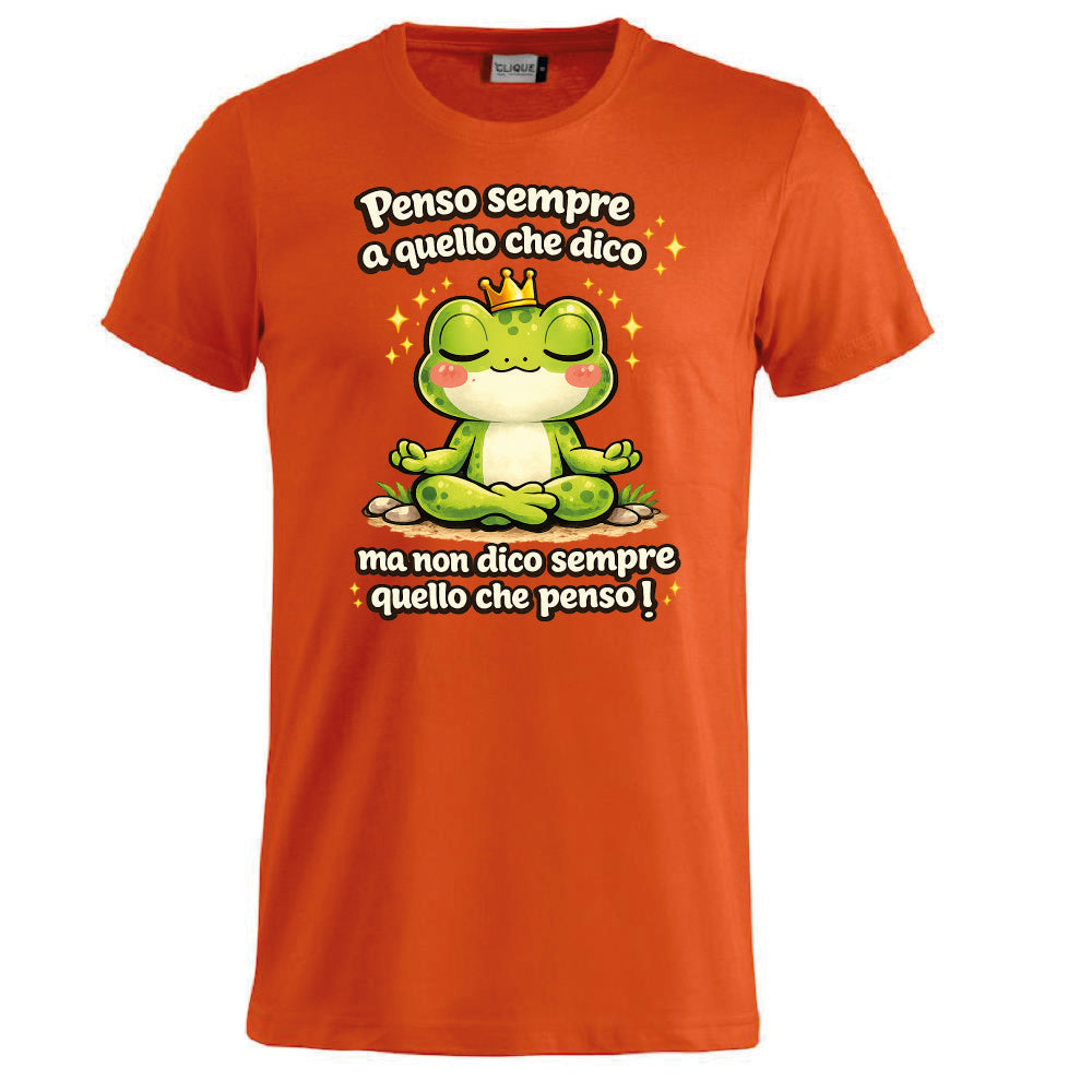 T-shirt Adulto Unisex – Rana Non dico quello che penso! - PS 27431-A-143