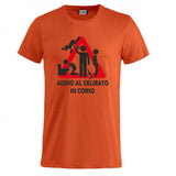 T-Shirt Addio al Celibato In Corso , Dietro  “Attenzione Ubriachi” – Maglietta Divertente con Doppia Stampa Fronte/Retro – PS 27431 - A071