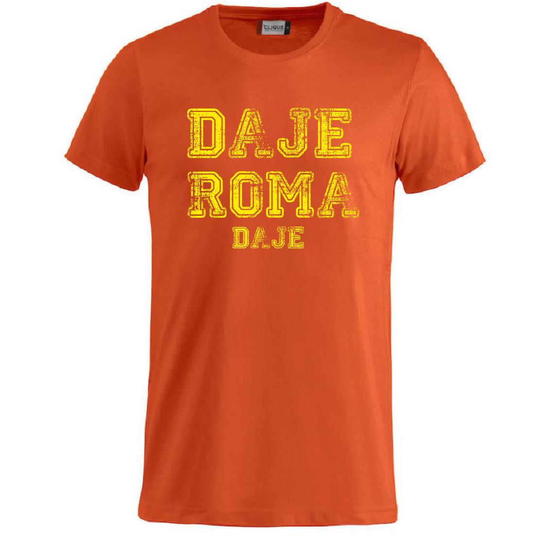 T-Shirt “DAJE Roma DAJE” – Maglietta Unisex Personalizzabile PS 27431-A-120