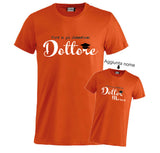 T-Shirt Laurea "Chiamatemi Dottore" Personalizzabile  – Idea regalo – PS 27431-A-150