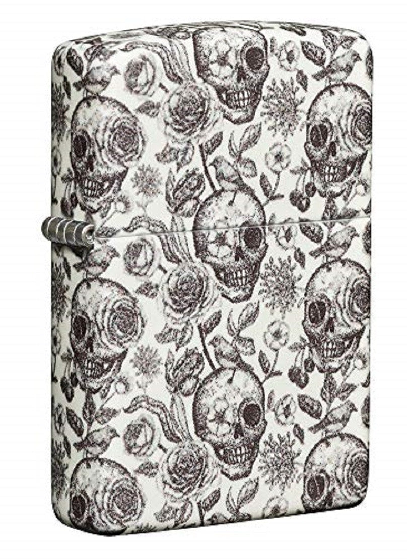 Accendino Zippo Teschi Skeleton Glow in the Dark – Made in USA – PS 12001